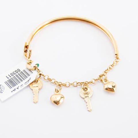 kids bracelet ١٨k, gold 