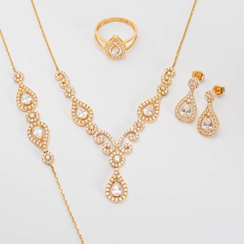 zarcon gold set 18k
