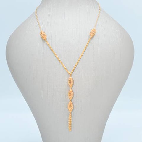 Gold necklace 21k 