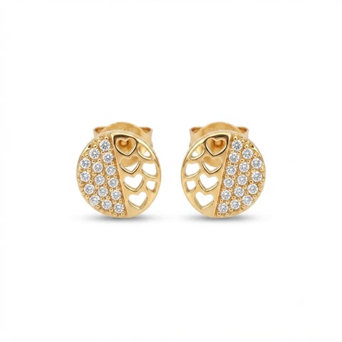 gold earring 18k
