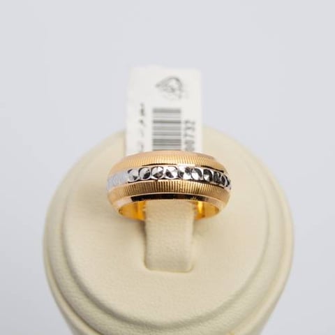 buff engagement ring 21k, gold 