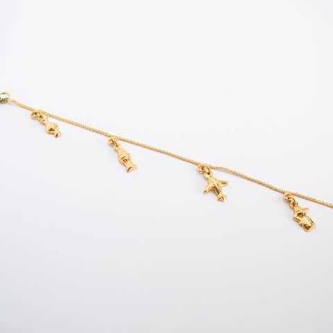 miscellaneous bracelet 21k, gold