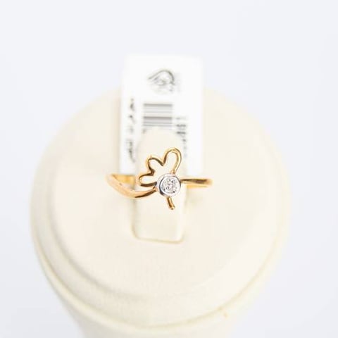 Blossom ring for kids 21k,gold