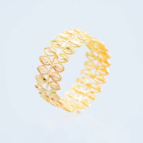 saaf engagement ring 21k, gold