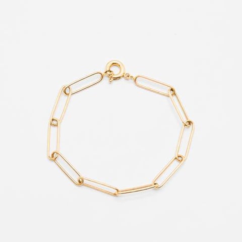 Chain bracelet 18k, gold 
