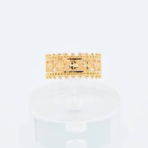 3roosh engagement ring 21k, gold 