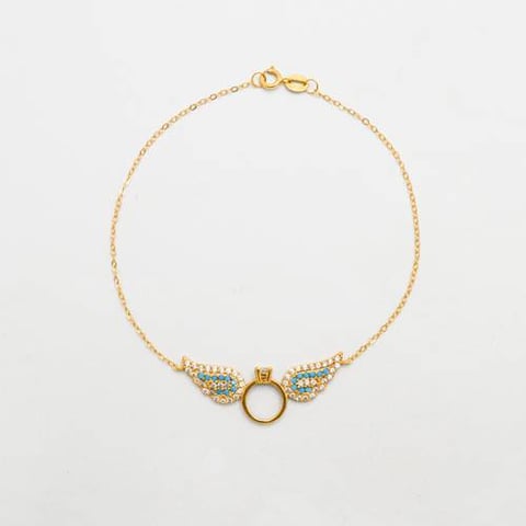 Angle bracelet 18k, gold 