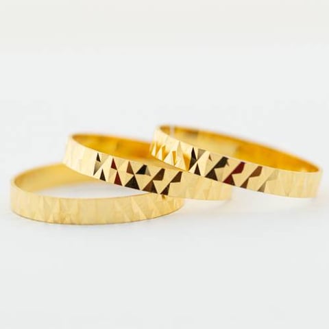 shandler marami rings 21k, gold