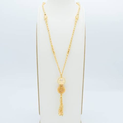 Long necklace 21k,gold 