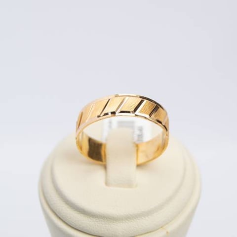 blocks engagement ring 21k, gold