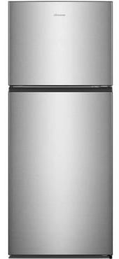 Hisense Double Door Refrigerator 13.2 Cu.Ft – 375L – Top Freezer – Inverter – Silver – Model RT48W2NOI