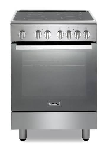 Elba Italian Freestanding Electric Cooker 60 cm – Ceramic Hob + Digital Control + Fan – Model CXX 664 VML SA