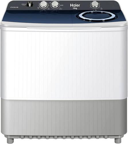 هاير غسالة حوضين 13 كجم - ابيض - موديل HTW130-S186