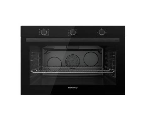 فرن ستار واي  كهربائي بلت ان - 90 سم - أسود - موديل  SW9060BKL