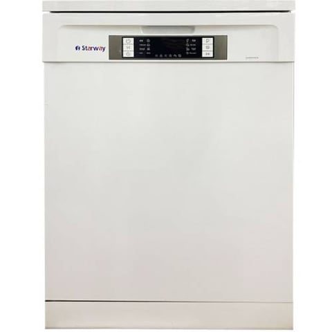غساله صحون ستار واي  - 8 برامج - 14 مكان - 3 دور - تجفيف توربو - قفل للأطفال - شاشة LED - أبيض - SW8900WDW