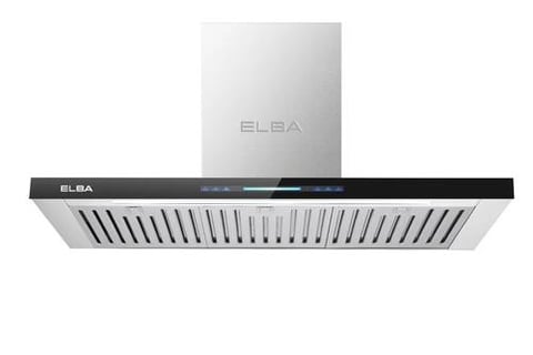 البا شفاط جداري حرف تي - 90 سم قوة شفط 1200 م³/ساعة - موديل ELBA T90-STEEL 1200
