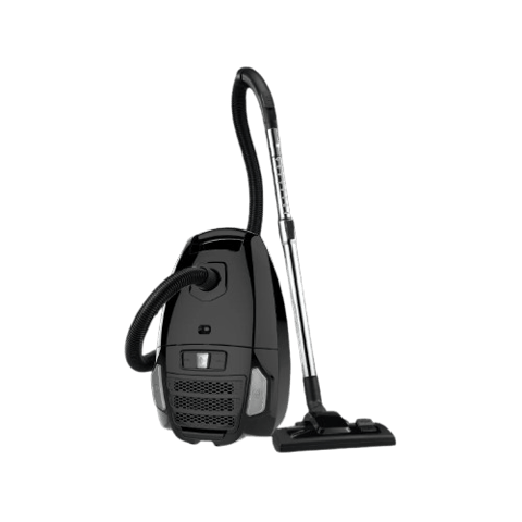 البا مكنسة كهربائية بطة 2400 واط - 6 لتر - خرطوش ستيل - أسود - TURBO2400BLACK