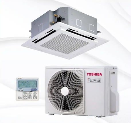 مكيف كاسيت توشيبا 4 طن انفرتر - تايلاندي - بارد - RAV-SH4801UP-2B1/RAV-SHU4801A8P-2B