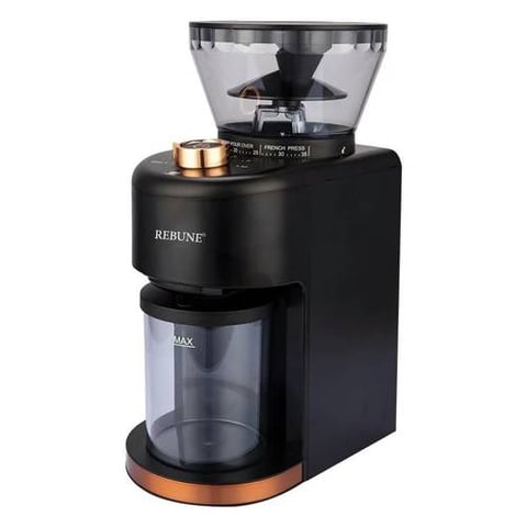 Riboon Coffee Grinder Nebras 210 g – 200 W – 35 Grind Levels – Model RE-2-089