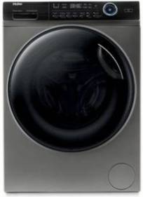 Haier Front Load Automatic Washing Machine 10kg with 100% Drying (6kg) – Silver/Black Model: HWD100-BP14979S8