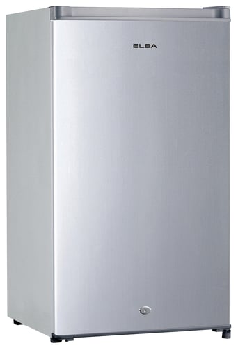 ELBA Mini Refrigerator 3.2 Cu. Ft – 93 Liters – Silver – No Frost – Model ELBA-93S