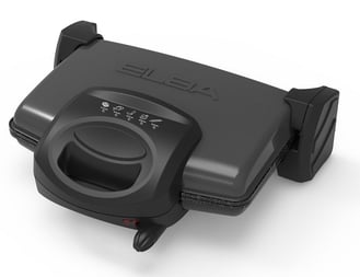 صانع السندوتشات البا 1800 واط 5 مستويات أسود ELBA20-8BLACK