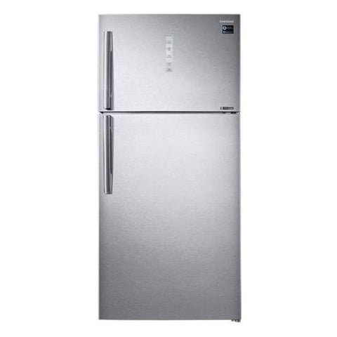 Samsung Double Door Refrigerator – 21.9 Cu. Ft. – 620 Liters – Top Freezer – Twin Cooling – Silver – Model RT62K7050SL/ZA
