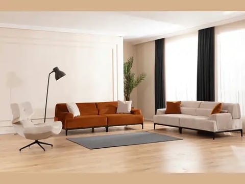  طقم كنب قطعتين 