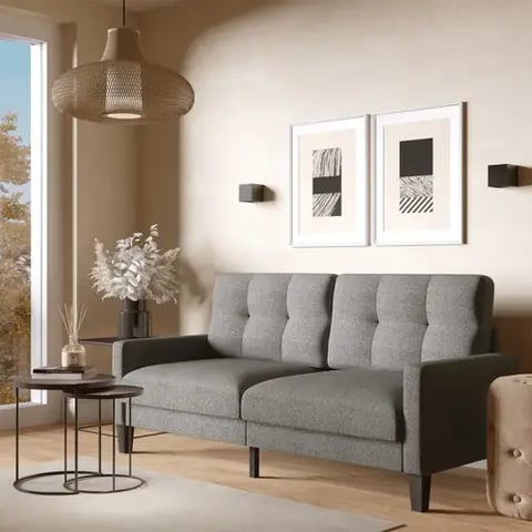 كنب ثلاث مقاعد