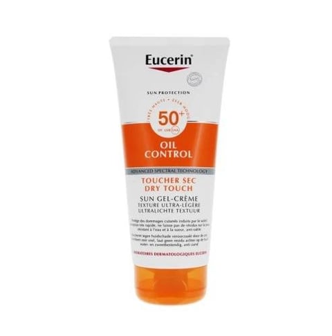 كريم-جل واقي من الشمس لجميع أنواع البشرة Eucerin SPF50 200ml