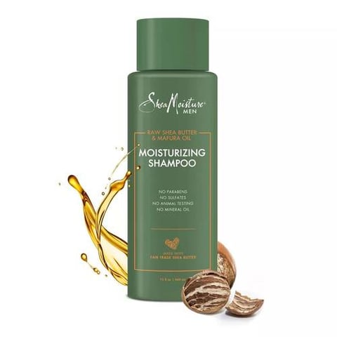  شامبو مرطب للرجال بزبدة الشيا الخام وزيت المافورا SheaMoisture