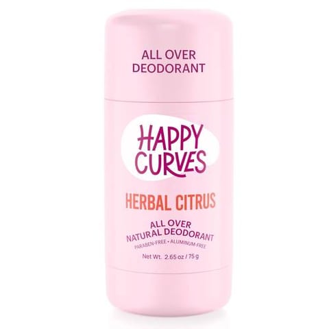ديودرنت طبيعي لكامل الجسم برائحة Herbal Citrus من Happy Curves
