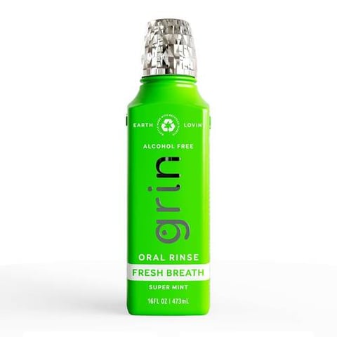 غسول فم سوبر مينت لنفس منعش Super Mint ٤٧٣ مل GRIN