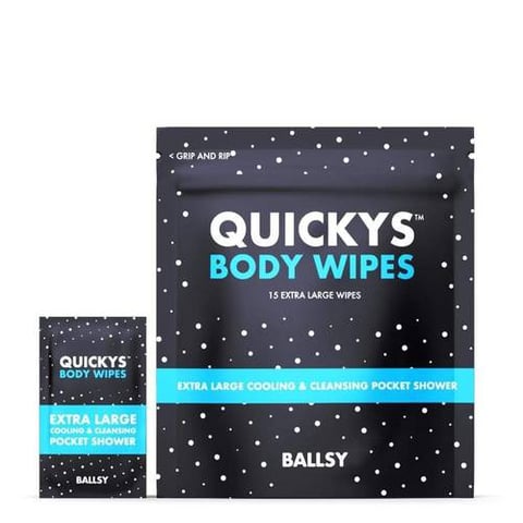 كويكيز وايبس للرجال للجسم Ballsy Quickys 