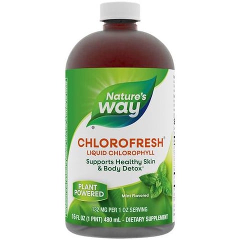 كلوروفيل سائل بنكهة النعناع Nature's Way Chlorofresh