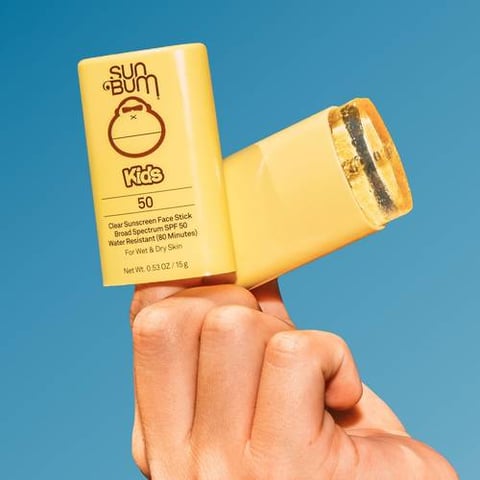 واقي شمس ستيك شفاف للوجه للأطفال SPF50 من Sun Bum
