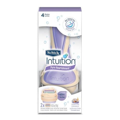 شفرات الحلاقة Schick Intuition Pure Nourishment