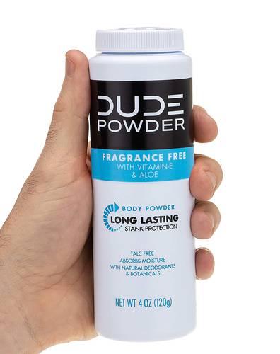 بودرة رجالية مزيلة للرائحة وتمتص الرطوبة Dude