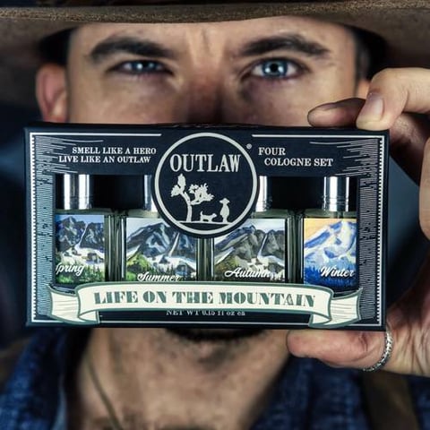 مجموعة عينات عطور الفصول الأربعة Life on the Mountain Cologne  من Outlaw
