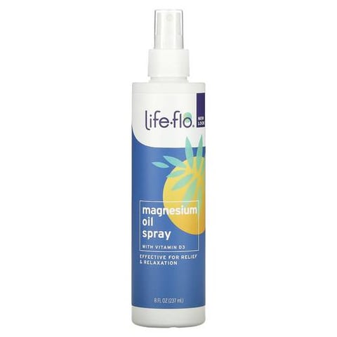 بخاخ زيت المغنيسيوم معزز بفيتامين د Life-flo