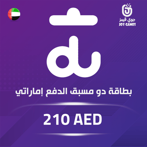 Du Prepaid Card 210 AED - UAE