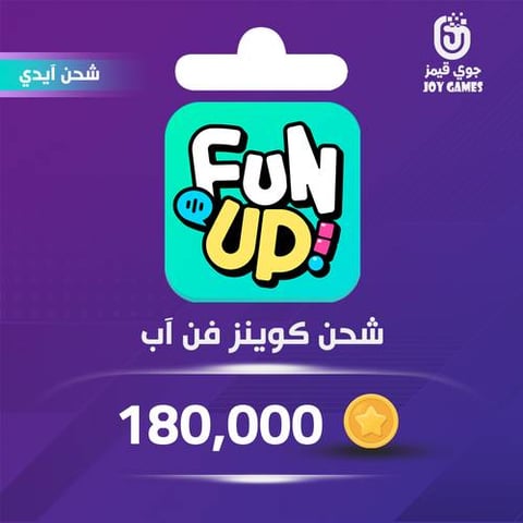 Fun Up Recharge Coins 180,000 Id
