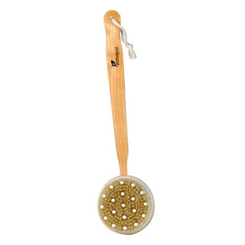 ليفة طبيعية للظهر بعصا خشبية Loofah Professional