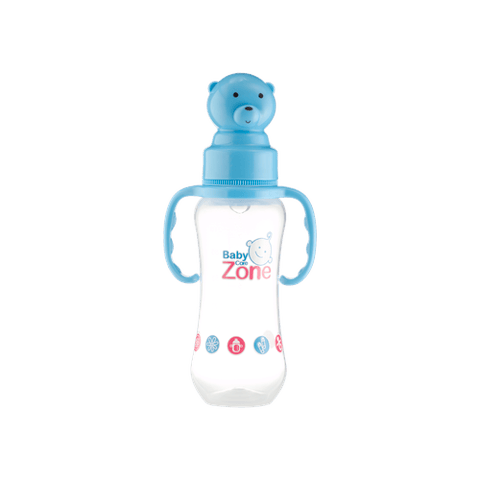 رضاعة 240مل بغطاء دب Baby Zone
