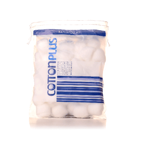 قطن إيطالي كور 40 حبة Cotton Plus