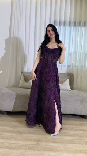 فستان سهره كلوش مورد 