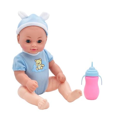 Baby Doll With Feeding Bottle - Dolls
