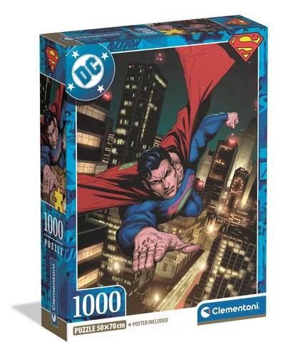 Clementoni Superman Design Puzzle, 1000 Pieces