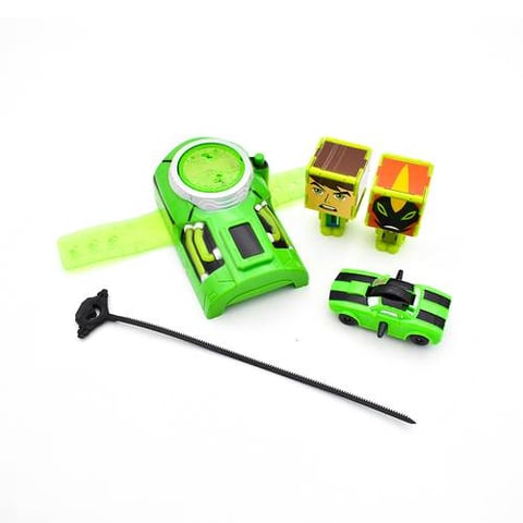 Fun And Play Watch Black - 4 Characters