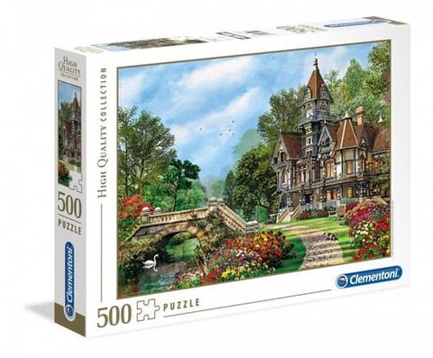 Clementoni - 500 piece - Old Waterway Cottage Puzzle
